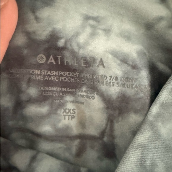 Lot of THREE Athleta leggings all size XXS all in excellent like-new condition - Picture 14 of 16